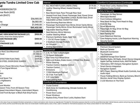 Used 2024 Toyota Tundra Limited AWD/4WD image 34