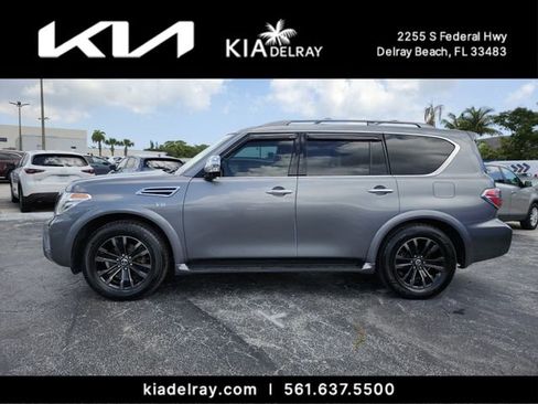 Used 2019 Nissan Armada Platinum w/ Interior Lighting Package AWD/4WD image 5