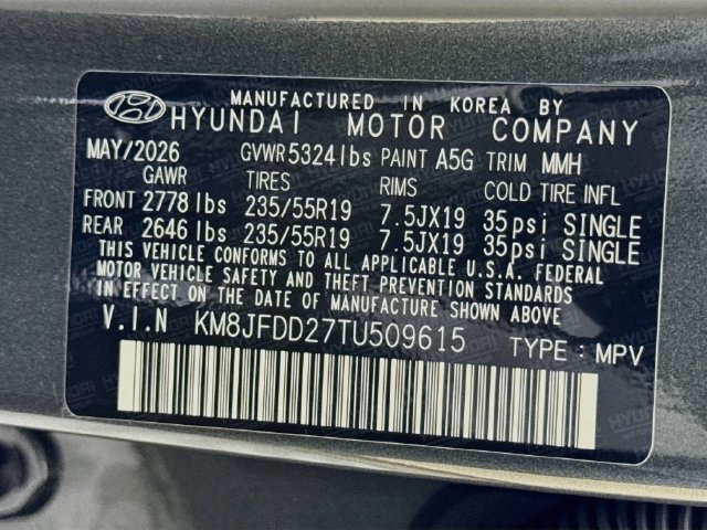 New 2026 Hyundai Tucson Limited AWD/4WD image 54