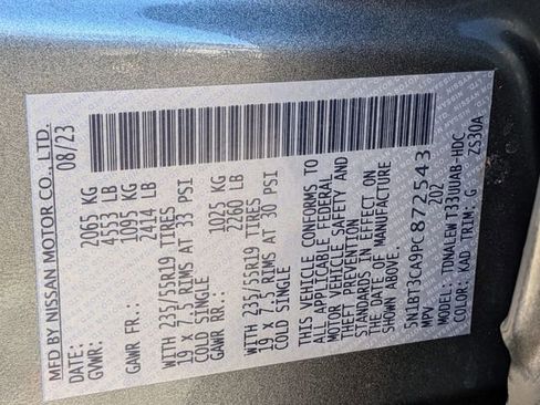 Used 2023 Nissan Rogue SL w/ SL Premium Package image 35