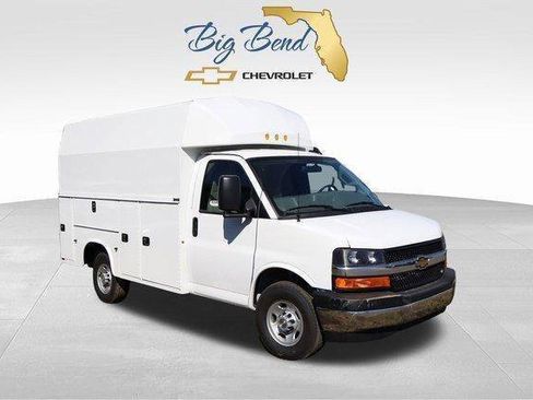 New 2025 Chevrolet Express 3500 w/ Power Convenience Package RWD image 1