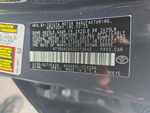 Used 2025 Toyota Camry SE w/ Convenience Package FWD image 33