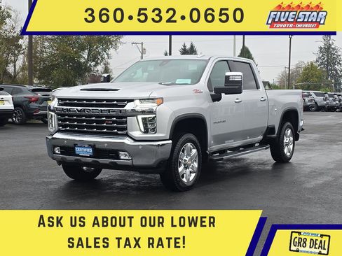 Certified 2021 Chevrolet Silverado 3500 LTZ w/ LTZ Premium Package image 1
