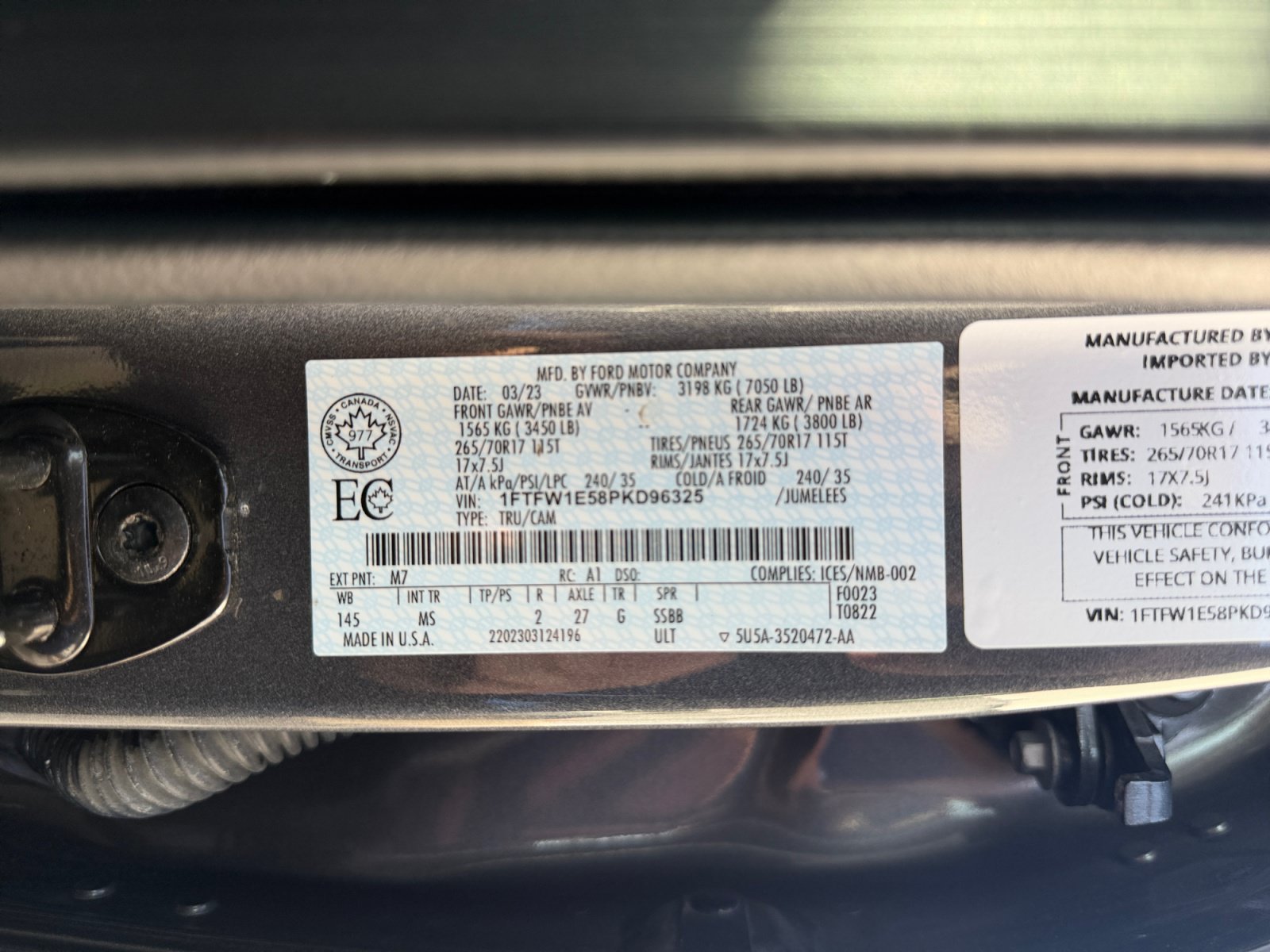Used 2023 Ford F150 XLT AWD/4WD image 33