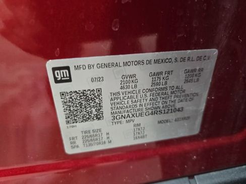 Used 2024 Chevrolet Equinox LT w/ LPO, Floor Liner Package AWD/4WD image 37