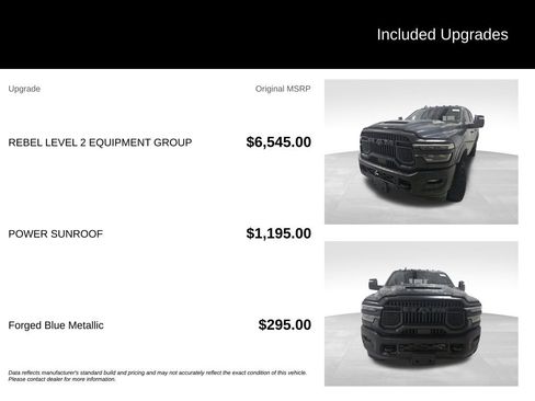 Used 2026 RAM 2500 Rebel w/ Rebel Level 2 Equipment Group AWD/4WD image 2