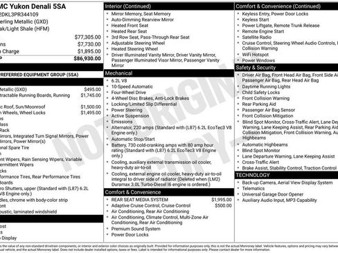 Used 2023 GMC Yukon Denali AWD/4WD image 34