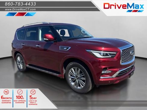 Used 2021 INFINITI QX80 Luxe w/ All-Season Package image 1