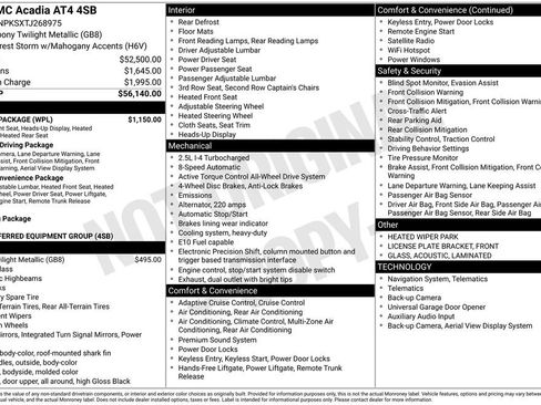 New 2026 GMC Acadia AT4 w/ Luxury Package image 6