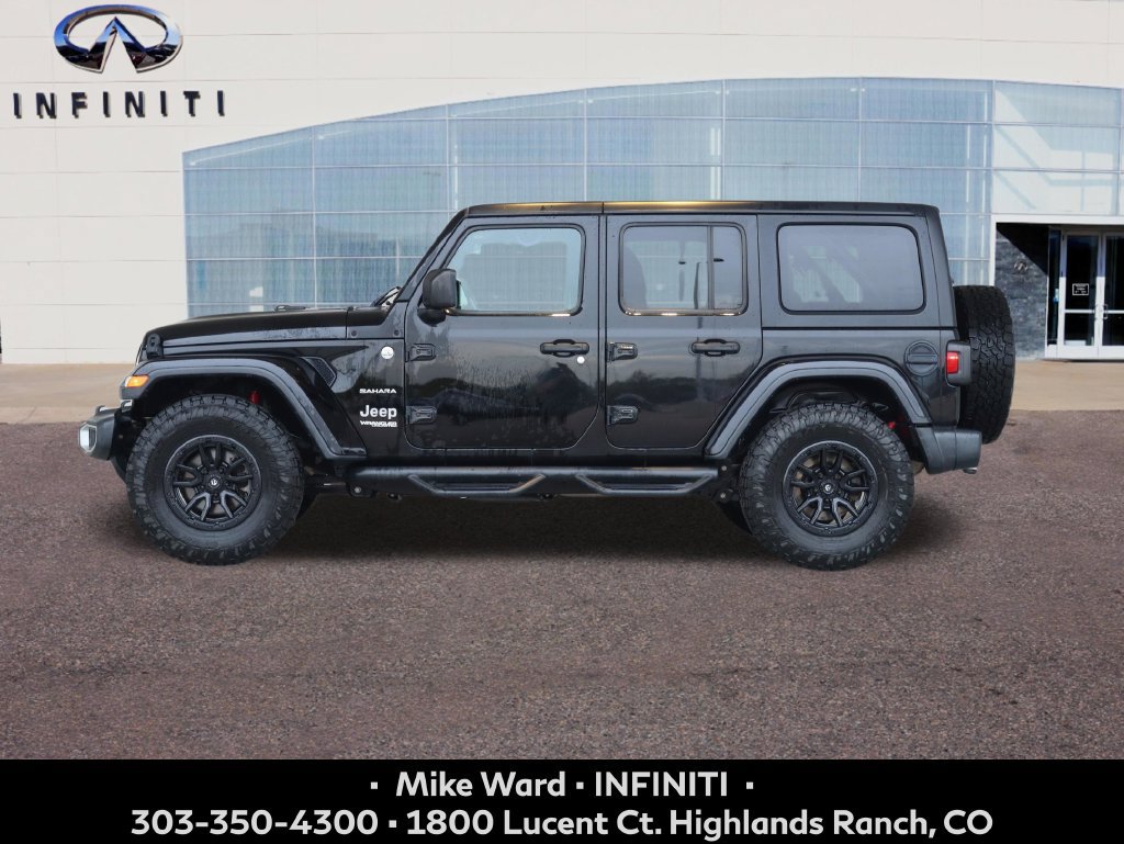 Used 2020 Jeep Wrangler Unlimited Sahara AWD/4WD image 2