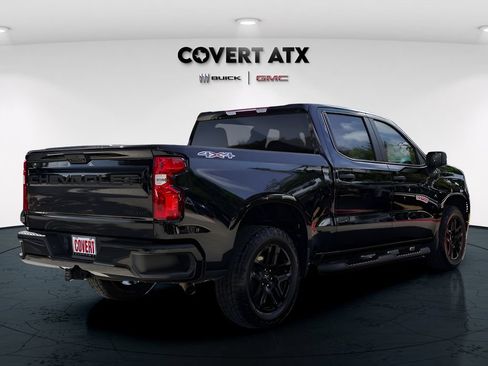 Used 2024 Chevrolet Silverado 1500 Custom w/ Turbomax Blackout Package AWD/4WD image 7