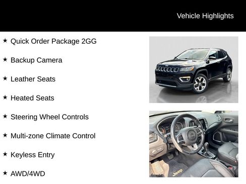 Used 2021 Jeep Compass Limited AWD/4WD image 6