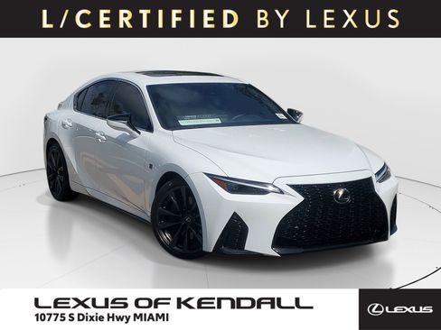 Certified 2025 Lexus IS 350 F Sport w/ Accessory Package 2 RWD image 1