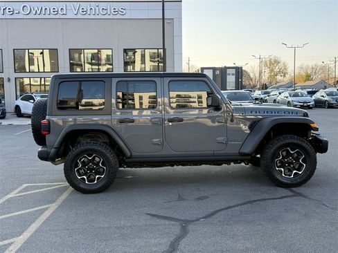 Used 2023 Jeep Wrangler Unlimited Rubicon 4xe w/ Steel Bumper Group image 8