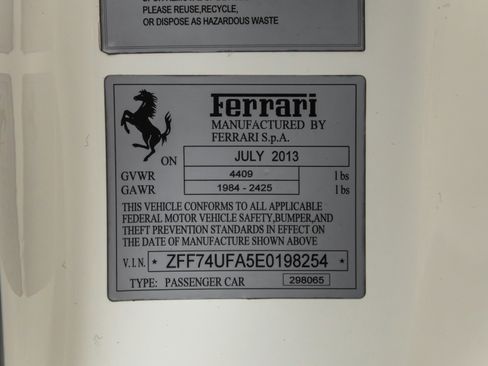 Used 2014 Ferrari F12 Berlinetta image 76