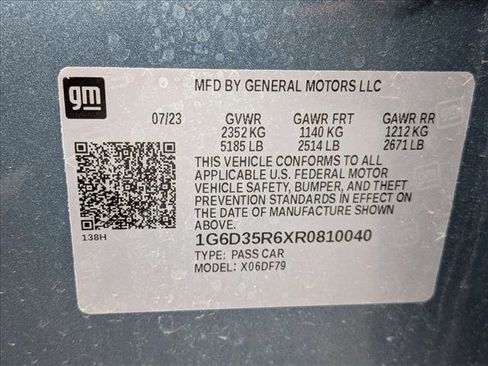 Used 2024 Cadillac CT5 V Blackwing w/ LPO, Blue Accent Package RWD image 20