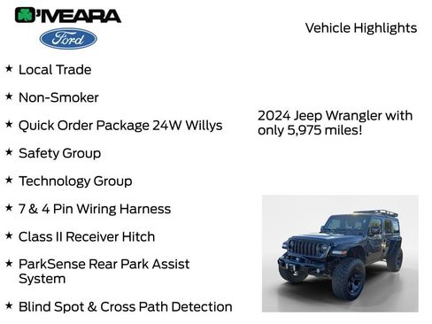 Used 2024 Jeep Wrangler Willys image 8