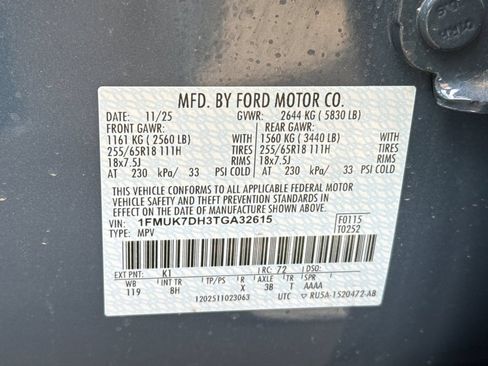 Used 2026 Ford Explorer Active RWD image 29