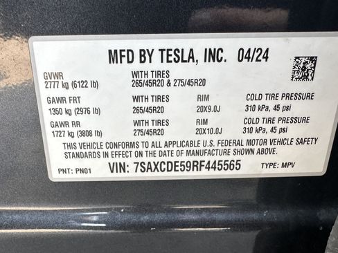Used 2024 Tesla Model X AWD/4WD image 33