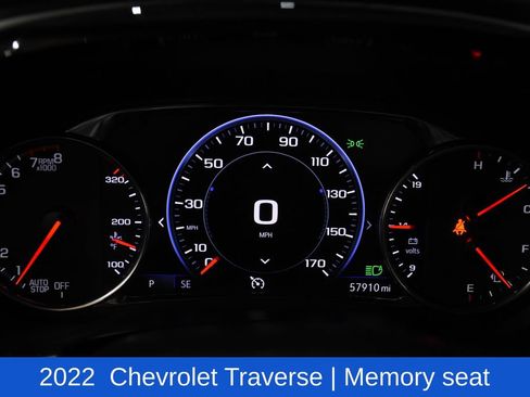 Used 2022 Chevrolet Traverse Premier w/ LPO, Floor Liner Package AWD/4WD image 13