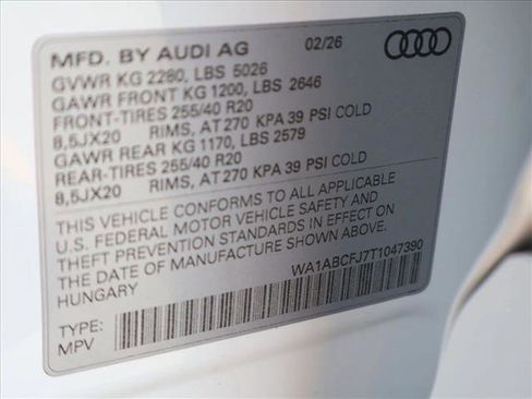 New 2026 Audi Q3 quattro 2.0T AWD/4WD image 19