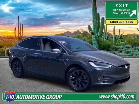 Used 2018 Tesla Model X 75D AWD/4WD image 1