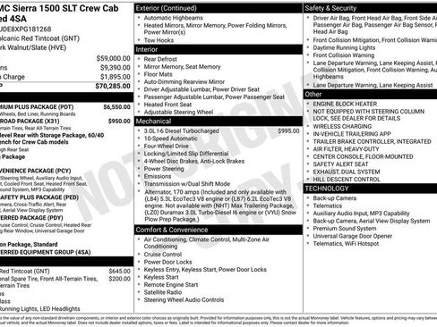 Certified 2023 GMC Sierra 1500 SLT w/ SLT Premium Plus Package AWD/4WD image 31