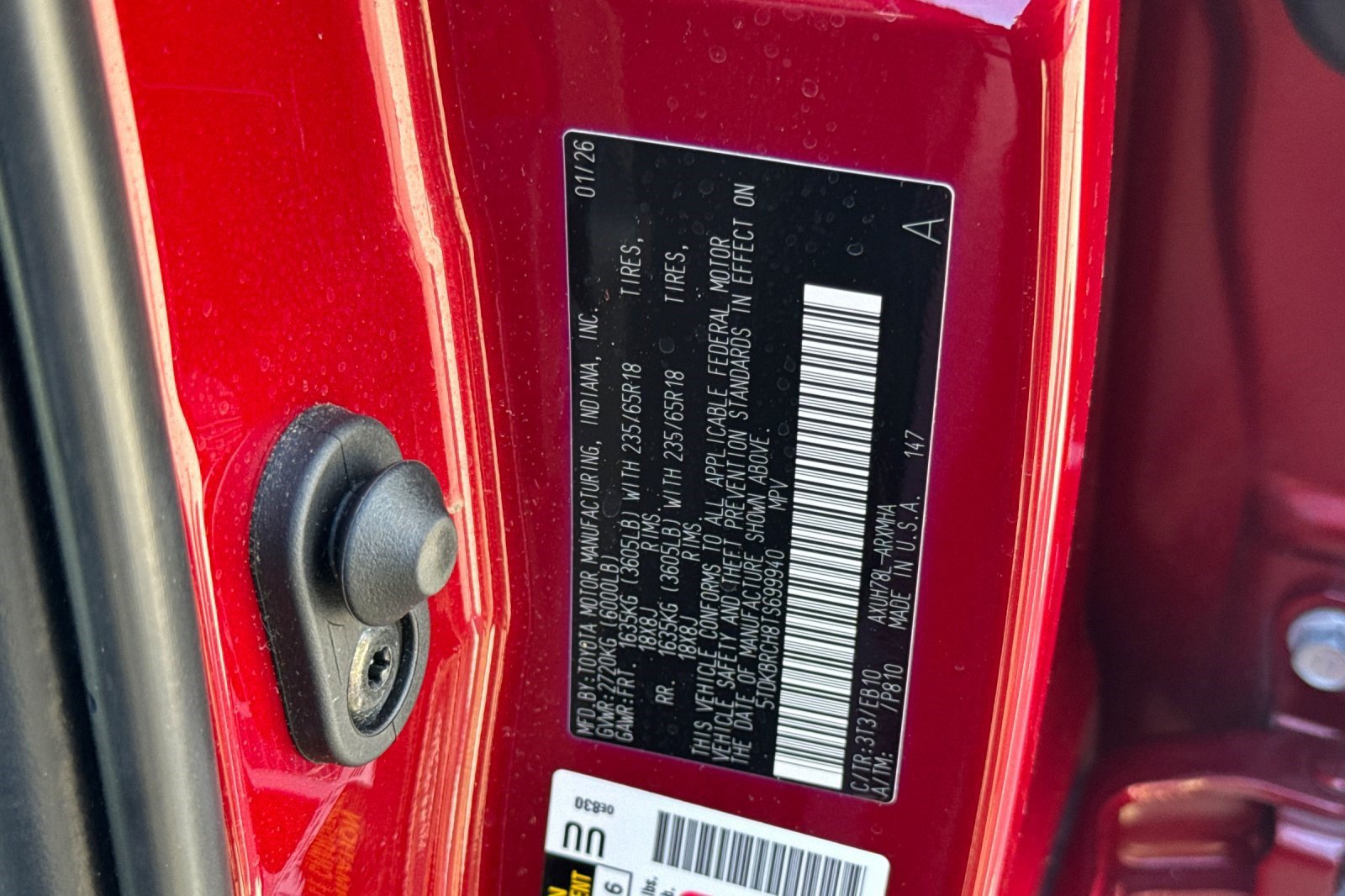 Certified 2026 Toyota Highlander XLE AWD/4WD image 31