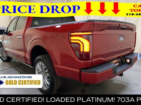 Certified 2024 Ford F150 Platinum w/ Equipment Group 703A Plus AWD/4WD image 5