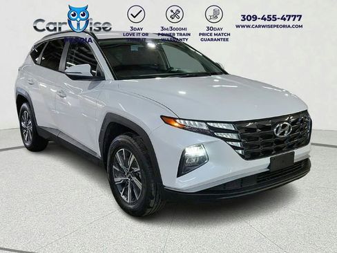 Used 2023 Hyundai Tucson Blue image 1
