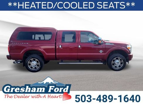 Used 2015 Ford F350 Platinum AWD/4WD image 7