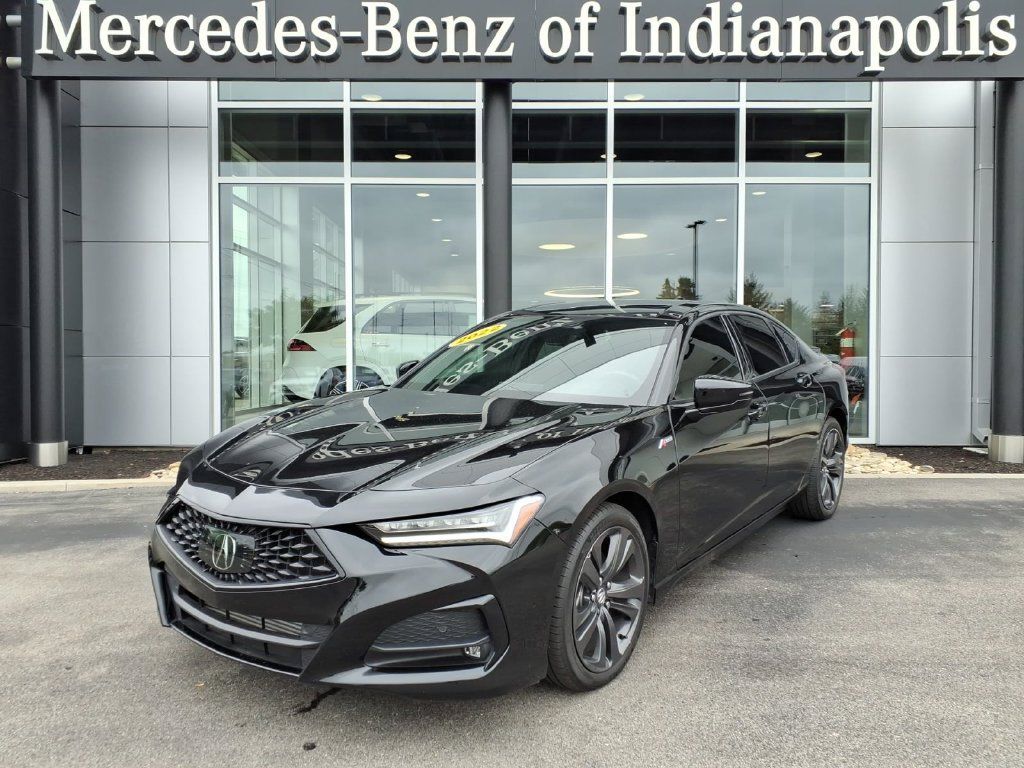 Used 2022 Acura TLX w/ A-SPEC Package AWD/4WD image 1