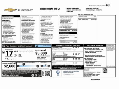 Used 2023 Chevrolet Suburban LT