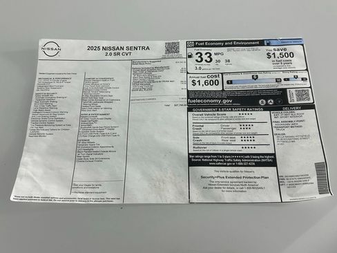 Used 2025 Nissan Sentra SR w/ Midnight Edition FWD image 32