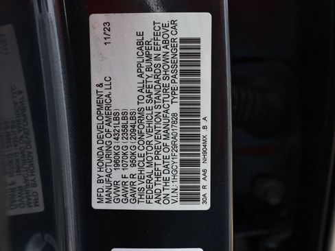 Used 2024 Honda Accord LX image 23