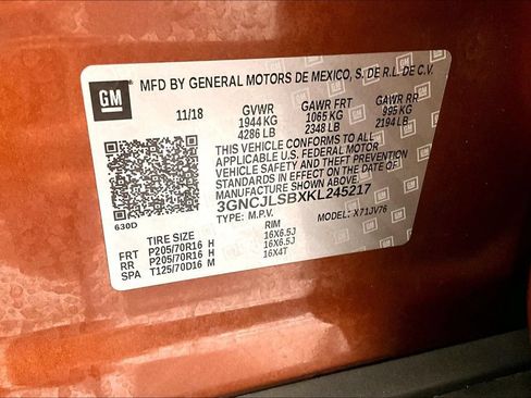 Used 2019 Chevrolet Trax LT w/ Driver Confidence Package FWD image 32