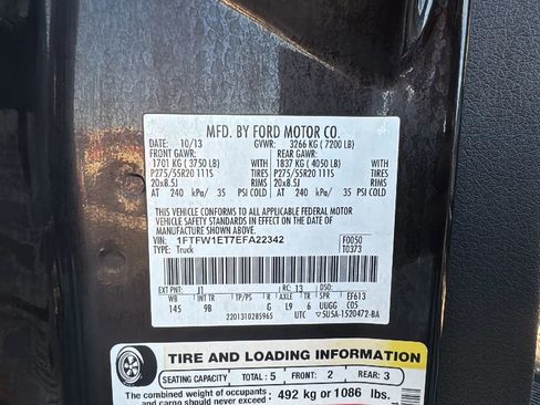 Used 2014 Ford F150 Platinum AWD/4WD image 26