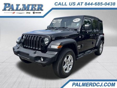 Used 2019 Jeep Wrangler Unlimited Sport S AWD/4WD image 1