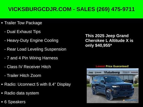 New 2025 Jeep Grand Cherokee L Altitude image 22