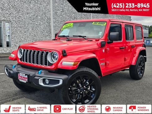 Used 2024 Jeep Wrangler Unlimited Sahara AWD/4WD image 1