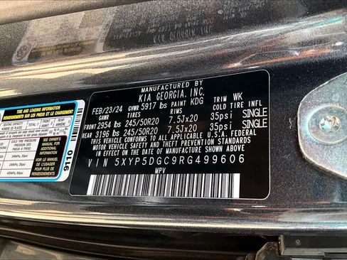 Certified 2024 Kia Telluride SX Prestige X-Line AWD/4WD image 31
