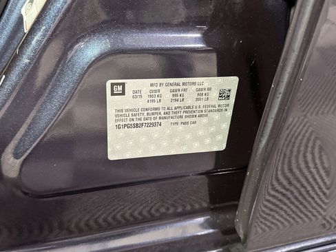 Used 2015 Chevrolet Cruze LTZ w/ Sun, Sound and Sport Package image 34