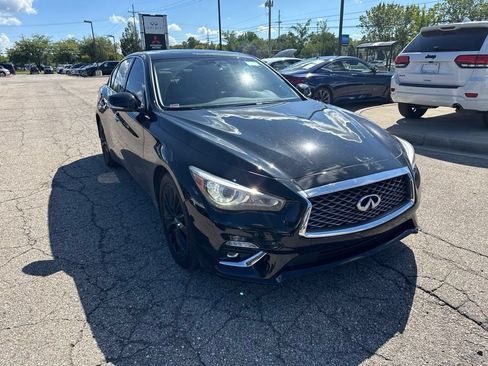 Used 2023 INFINITI Q50 Luxe w/ Cargo Package AWD/4WD image 3