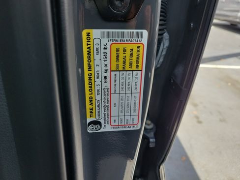 Used 2021 Ford F150 Lariat w/ Equipment Group 502A High image 32