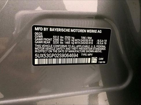 New 2025 BMW X3 xDrive30i w/ Premium Package image 10