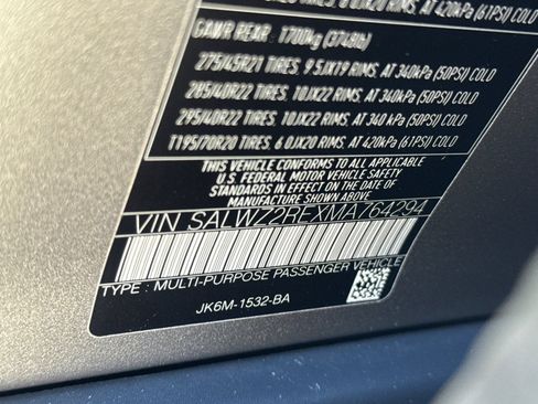 Used 2021 Land Rover Range Rover Sport SVR AWD/4WD image 29