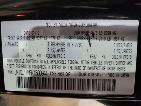 Used 2019 MAZDA MAZDA6 Touring FWD image 33