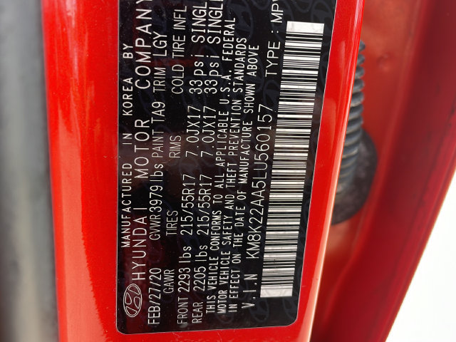 Used 2020 Hyundai Kona SEL FWD image 34