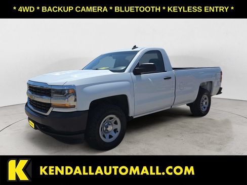Used 2017 Chevrolet Silverado 1500 W/T w/ WT Convenience Package AWD/4WD image 1