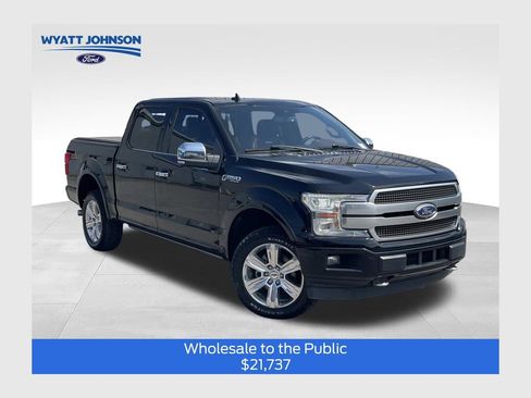 Used 2018 Ford F150 Platinum w/ Equipment Group 701A Luxury AWD/4WD image 1